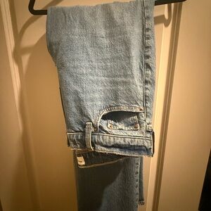 Light Wash Blue Denim Jeans